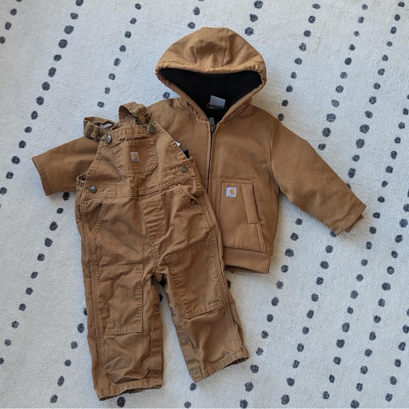 Carhartt toddler overalls, jacket - Picture 1 of 1